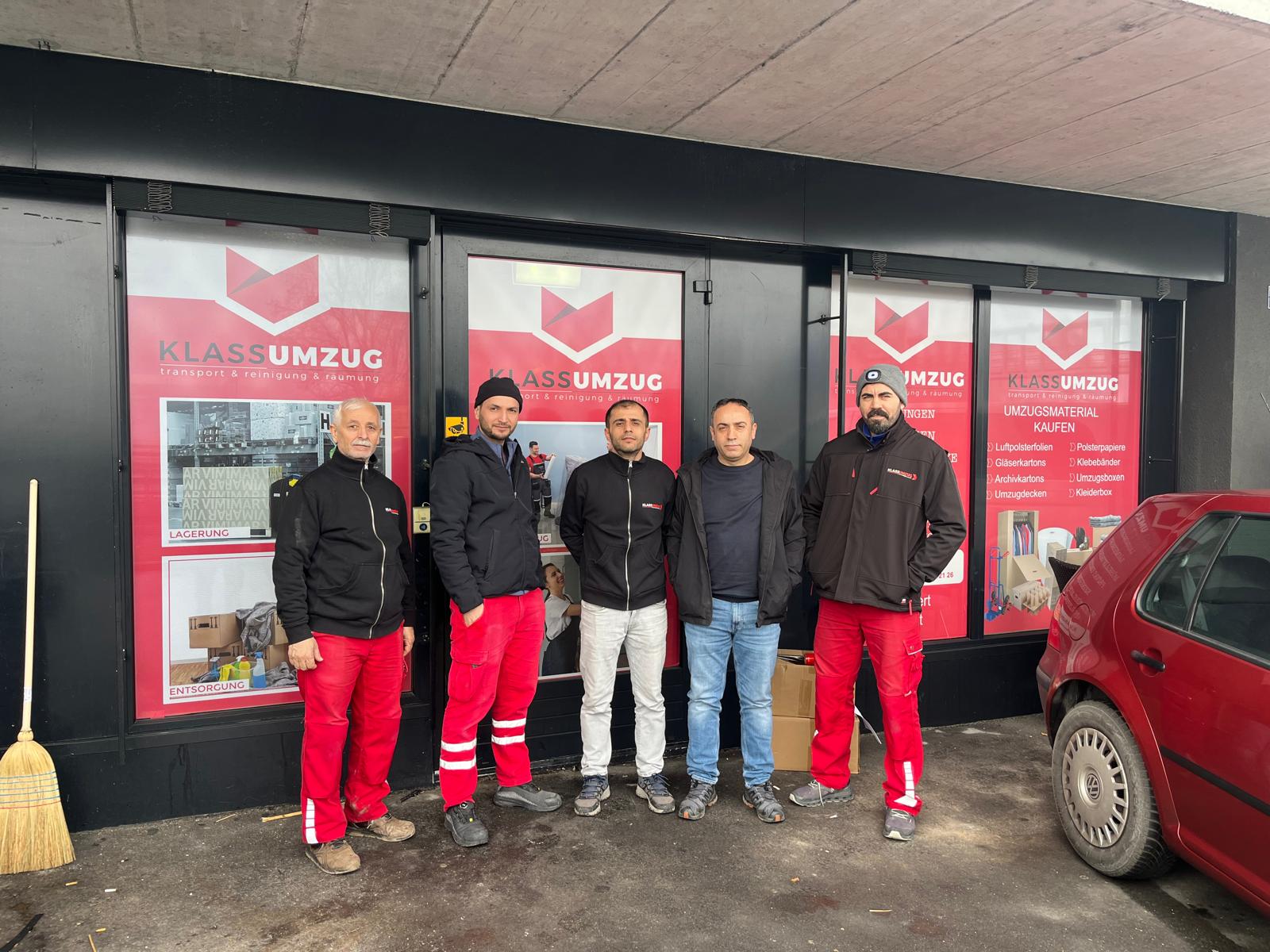 Team Klass Umzug Winterthur